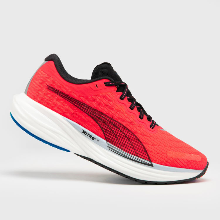 Zapatillas running Hombre puma Deviate Nitro 2 rojo