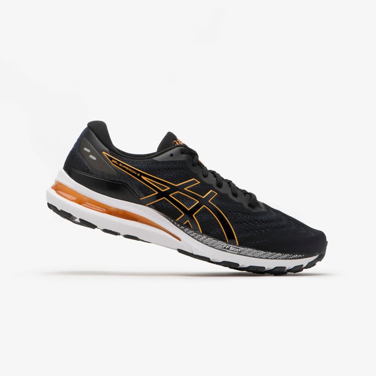 Zapatillas running Hombre asics Superion 6 negro naranja

